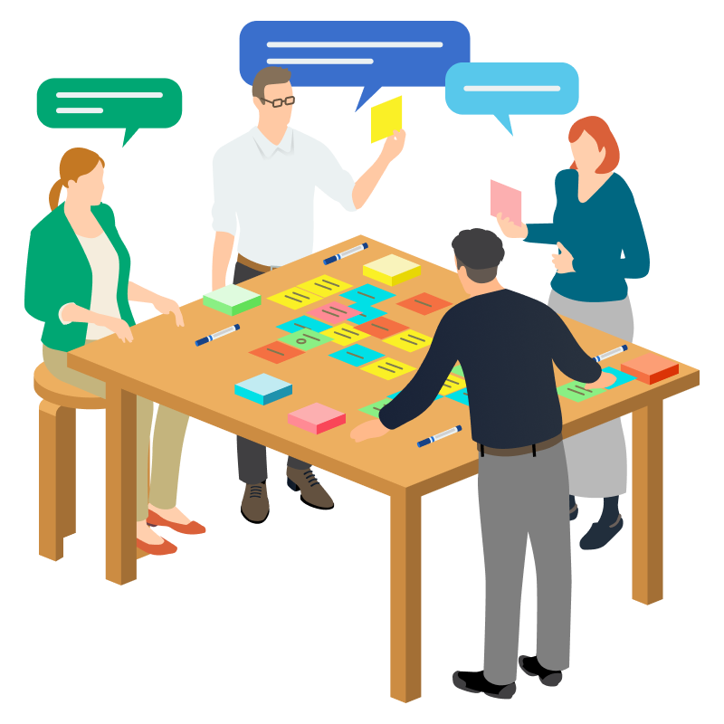 エンジニア・開発体制の相談も可能です​